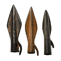 Greek Bronze Arrowhead Group