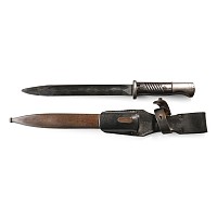 WWII Full Matching K98 Bayonet and Scabbard