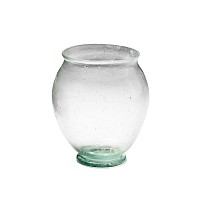 Roman Pale Green Glass Jar