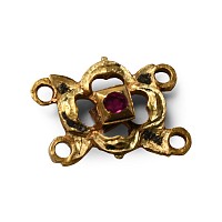Stuart Period Gold and Garnet Mount