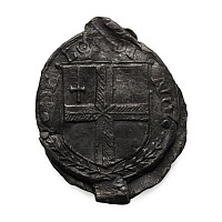 Large Commonwealth Period Lead Seal