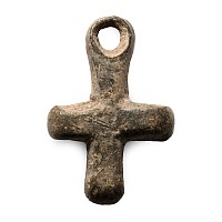Medieval Lead Cross Pendant