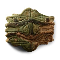 Large Egyptian Quadruple Eye of Horus Amulet