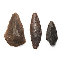 Stone Age English Flint Arrowhead Collection