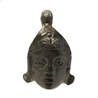 Roman Bronze Head of Mithras