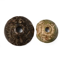 Western Asiatic Stone Decorated Spindle Whorl Group
