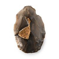 Very Large French Stone Age 'Mousterian' Levallois Flint Knife