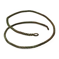 Viking Period Twisted Neck Torc with Loop Terminals