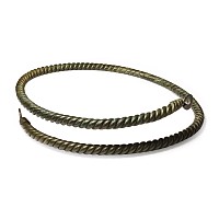 Very Large Viking Period Twisted Neck Torc with Loop Terminals