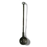 Saxon Bronze Strainer Spoon
