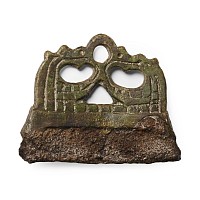 Viking Bronze Fire Steel with Dragons