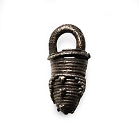 Pre-Viking Silver Filigree Bucket Pendant