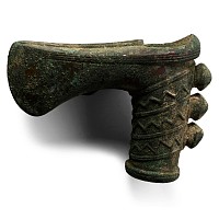 Elamite Decorated Bronze Axehead