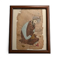 Persian Portrait of a Bearded Man