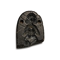 Western Asiatic Black Stone Mould for Female Figure