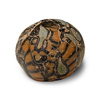 Roman Polychrome Glass Bead