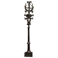 Large Luristan Bronze 'Master of Animals' Bronze Finial