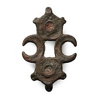 Romano-British Composite Lunar Type Plate Brooch