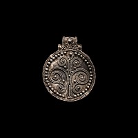 Viking Period Silver Filigree Pendant