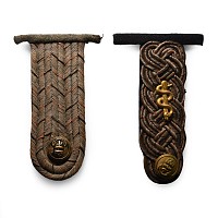Imperial German Kriegsmarine Medical Officers Shoulder Board and Another
