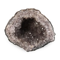 Large Pale Purple Amethyst Crystal Geode Cave