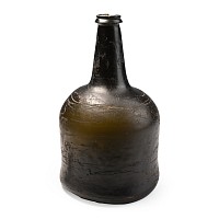 The Royal Navy's First Invincible Shipwreck Glass Bottle