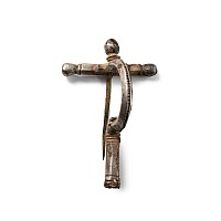 Roman Silver Crossbow Brooch