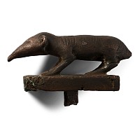 Egyptian Bronze Figure of a Shrew