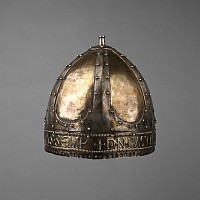 Byzantine Style Silver and Iron Spangenhelm