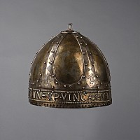 Byzantine Style Silver and Iron Spangenhelm