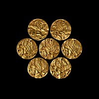 Achaemenid Gold Appliques Depicting Winged Lions
