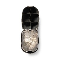 Silver Memento Mori Skull Pomander