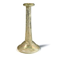 Roman Tall Glass Flask
