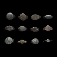 Roman to Medieval Bronze Ring Group