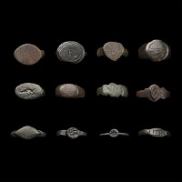 Roman to Medieval Bronze Ring Group