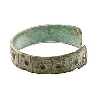 Late Roman Bronze Bracelet