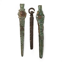 Roman Bronze Tweezer Group