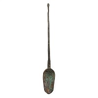 Roman Bronze Ligula Spoon