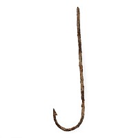 Large Roman Iron Barbed Fish Hook