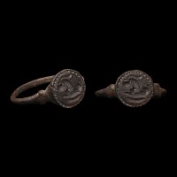 Roman Bronze Ring with Animal