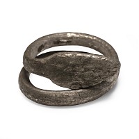 Romano-Egyptian Silver Snake Ring