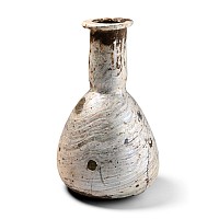 Roman Iridescent Glass Flask