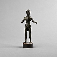 Iberian Bronze Statuette of Youth