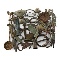 Medieval and Other Bronze Artefact Group