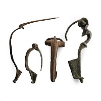 Roman Bronze Brooch Group