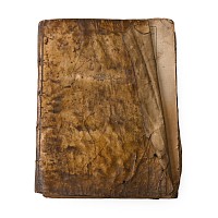 Stuart Period Skin-Covered Witchcraft Book About a Penitent Woman Seduced by a Magician that Made her to Become a Witch