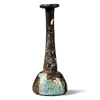 Roman Highly Iridescent Glass Bottle