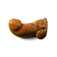 South American Style Stone Phallus