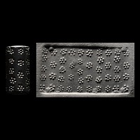 Syrian Haematite Cylinder Seal with Rosettes