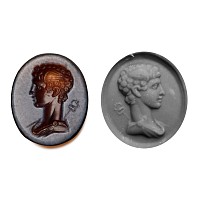 Roman Nicolo Gemstone of Hermes